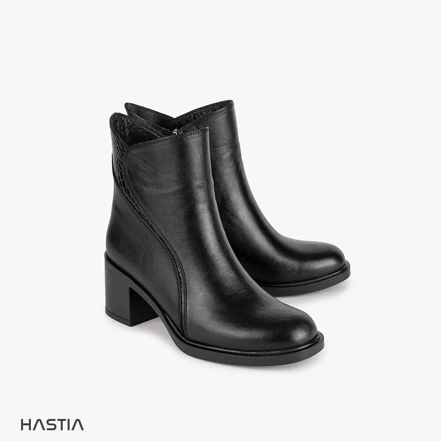 نیم بوت چرم زنانه مدلFRS-4030