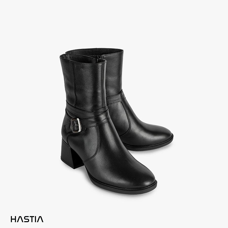 نیم بوت چرم زنانه مدل FRS-4031