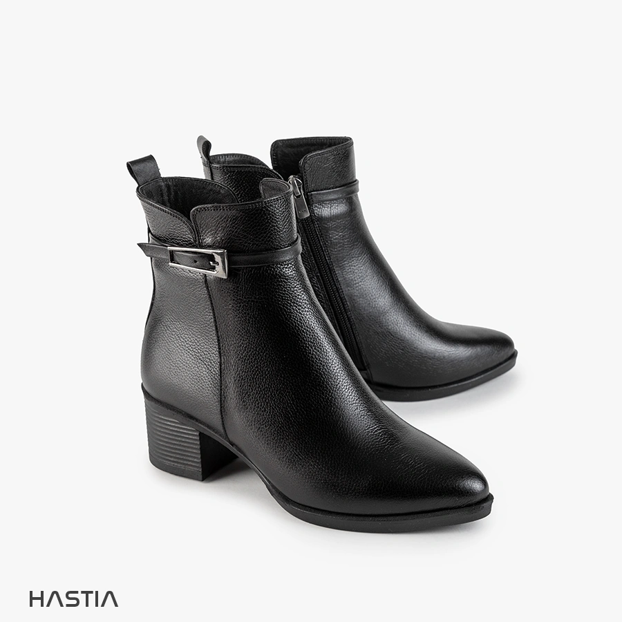 نیم بوت چرم زنانه مدل ARH-2017