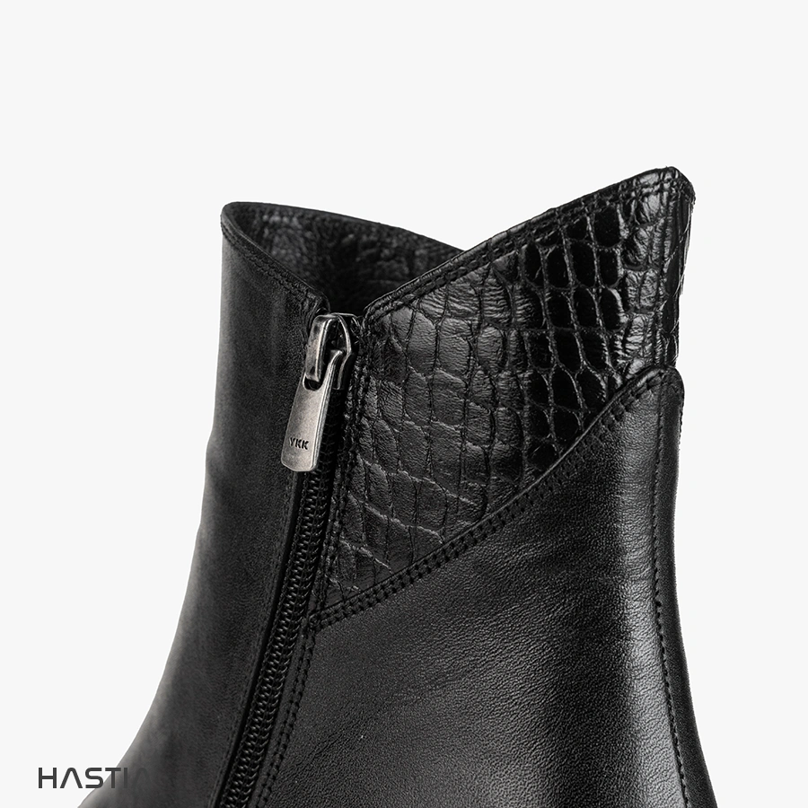 نیم بوت چرم زنانه مدلFRS-4030