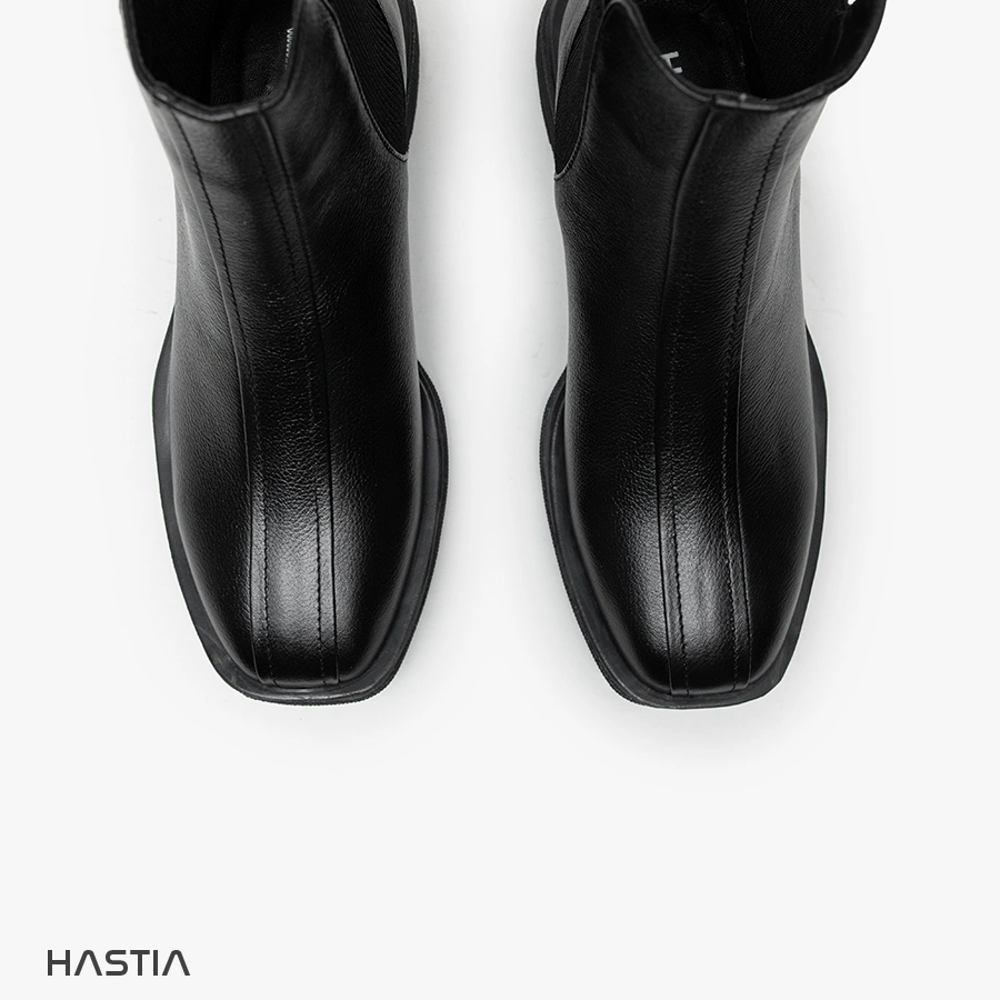 نیم بوت تمام چرم زنانه مدل HST-356