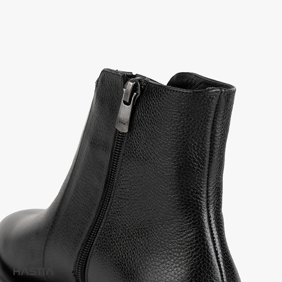 نیم بوت چرم زنانه مدلMHD-558