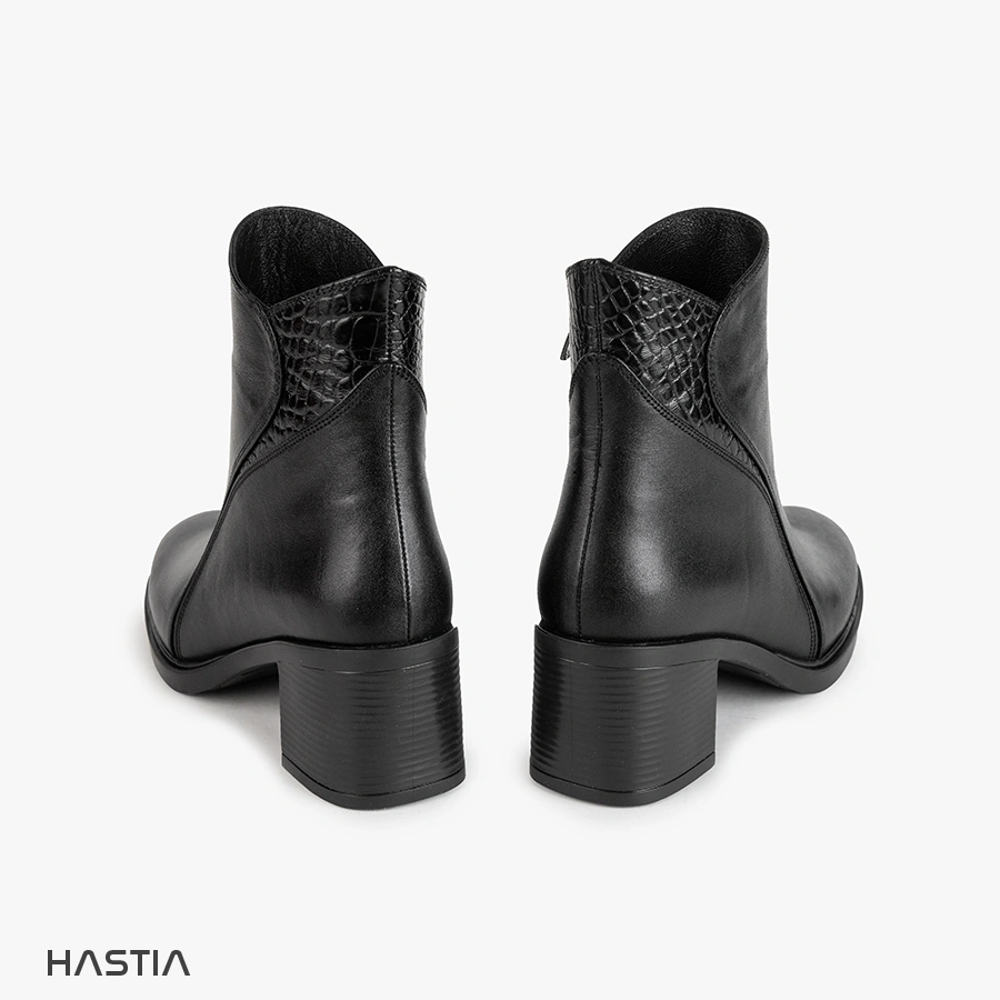 نیم بوت چرم زنانه مدلFRS-4030