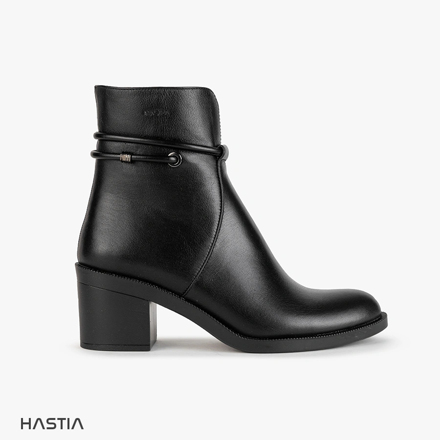 نیم بوت چرم زنانه مدل HST-317