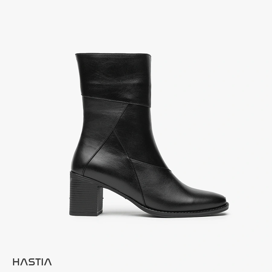 نیم بوت چرم زنانه مدل HST-354