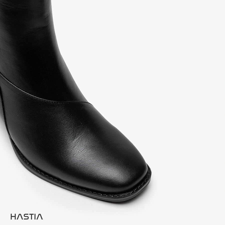 نیم بوت چرم زنانه مدل HST-354
