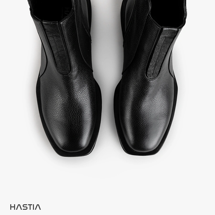 نیم بوت چرم زنانه مدلMHD-558