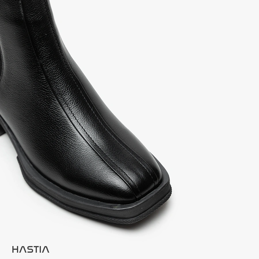 نیم بوت تمام چرم زنانه مدل HST-356