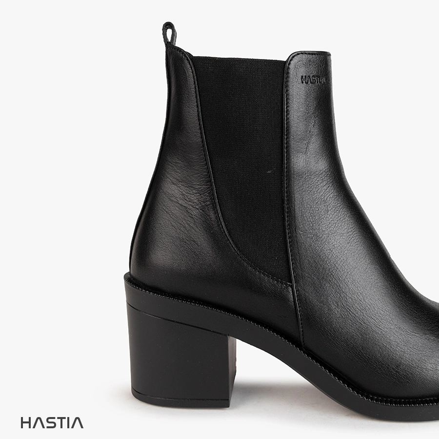 نیم بوت چرم زنانه مدل HST-314