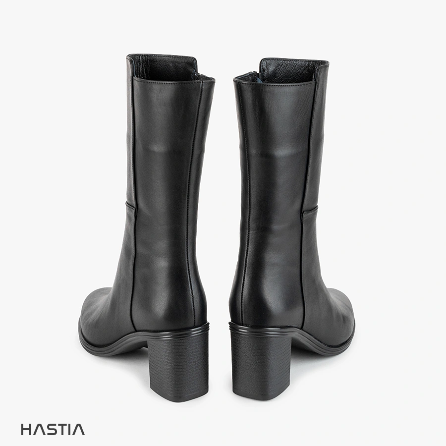 نیم بوت چرم زنانه مدل FRS-4022