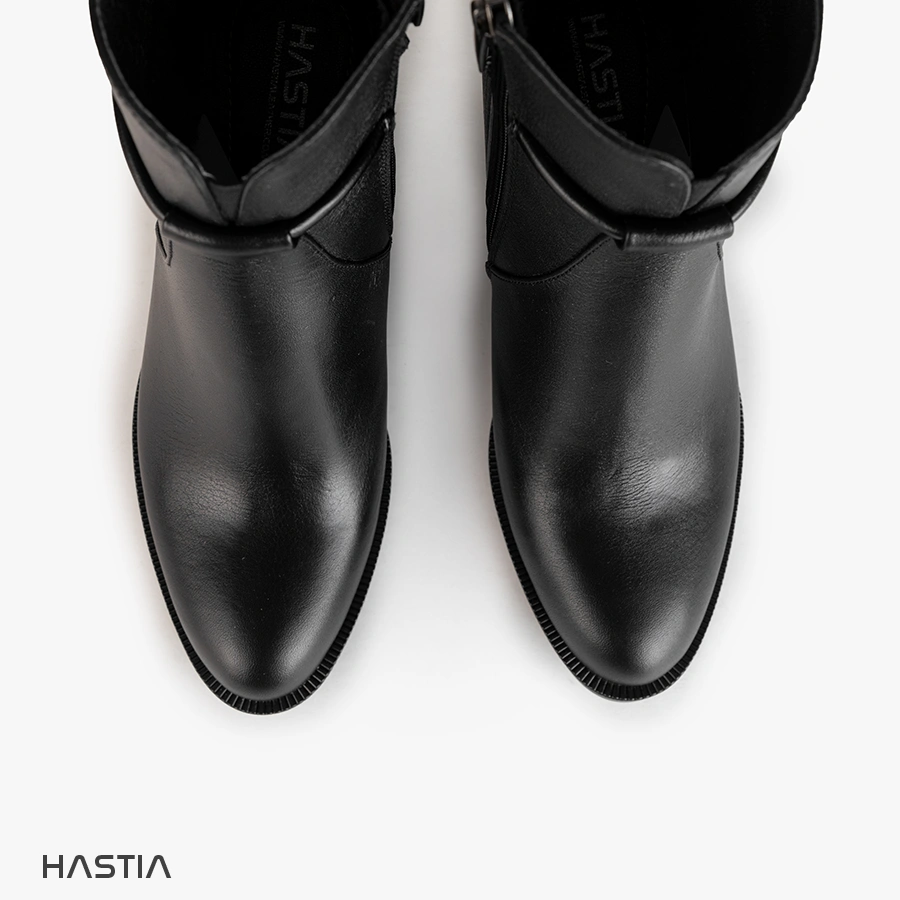 نیم بوت چرم زنانه مدل HST-317