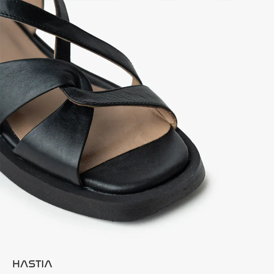 صندل تمام چرم زنانه HST-343