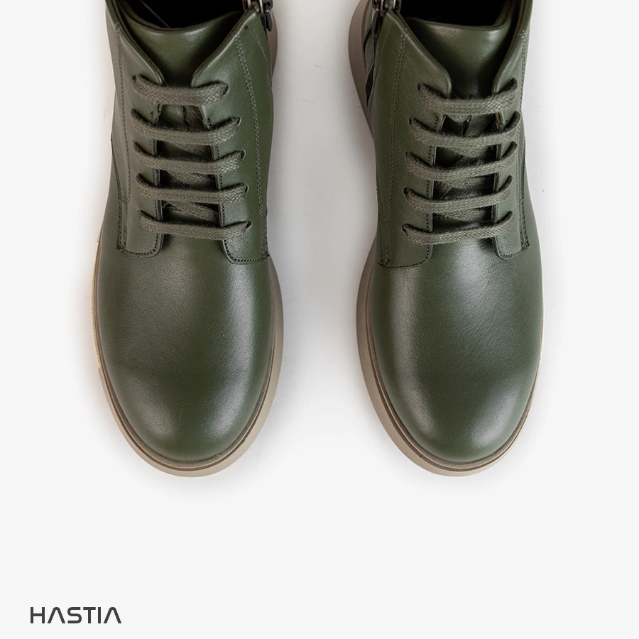 نیم بوت چرم زنانه اسپرت مدل5009