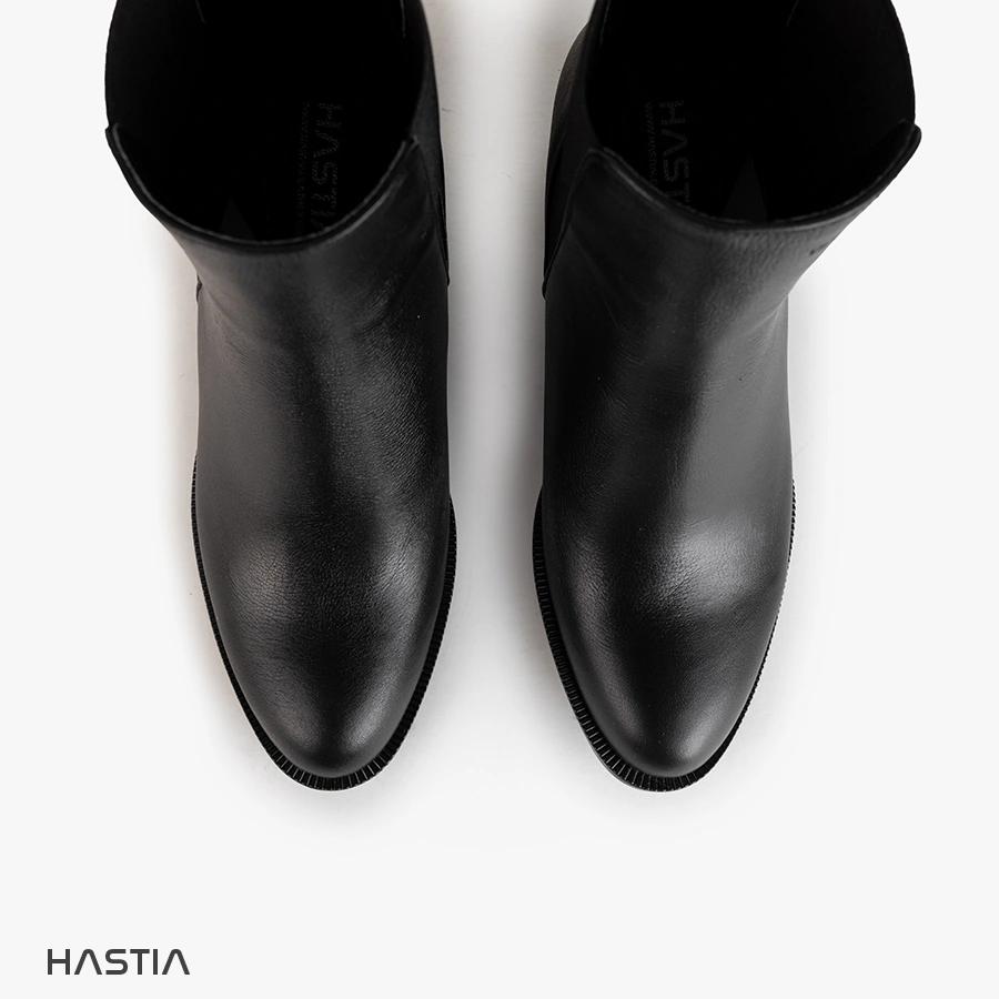 نیم بوت چرم زنانه مدل HST-314