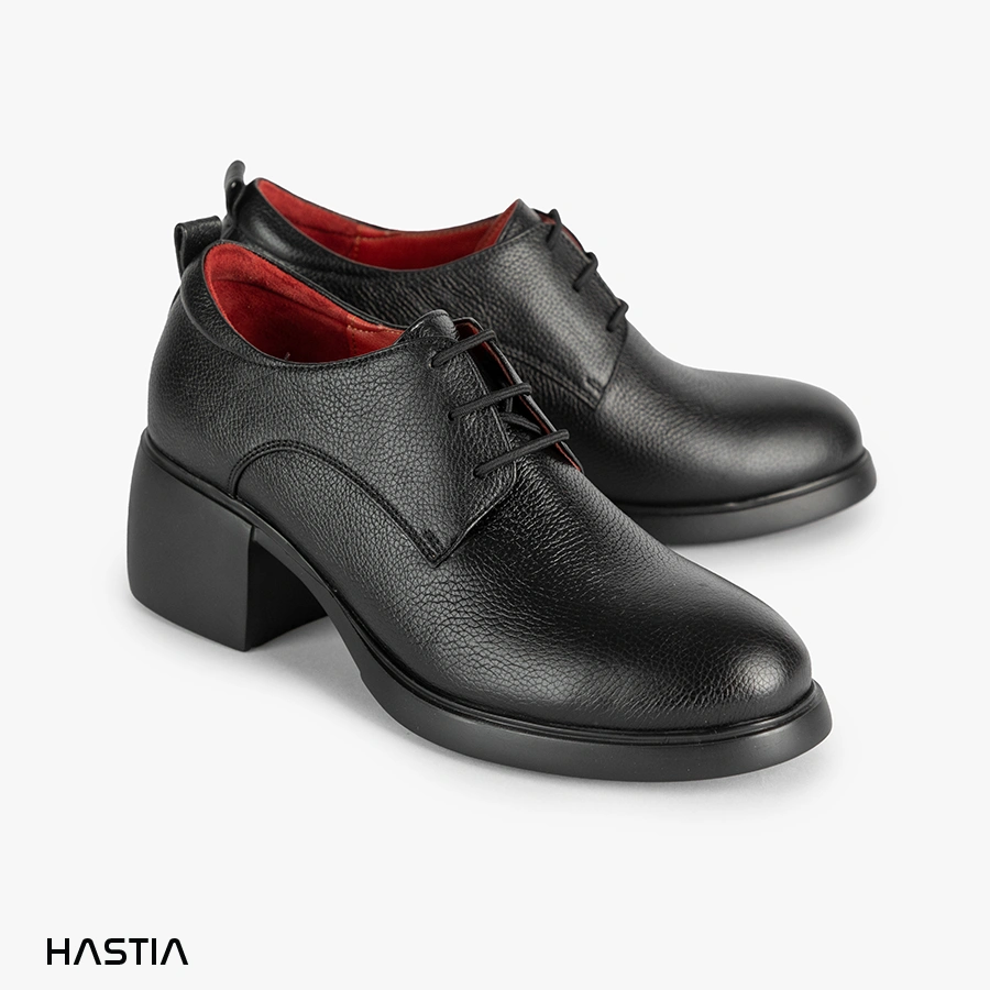 کفش چرم زنانه مدل HST-318