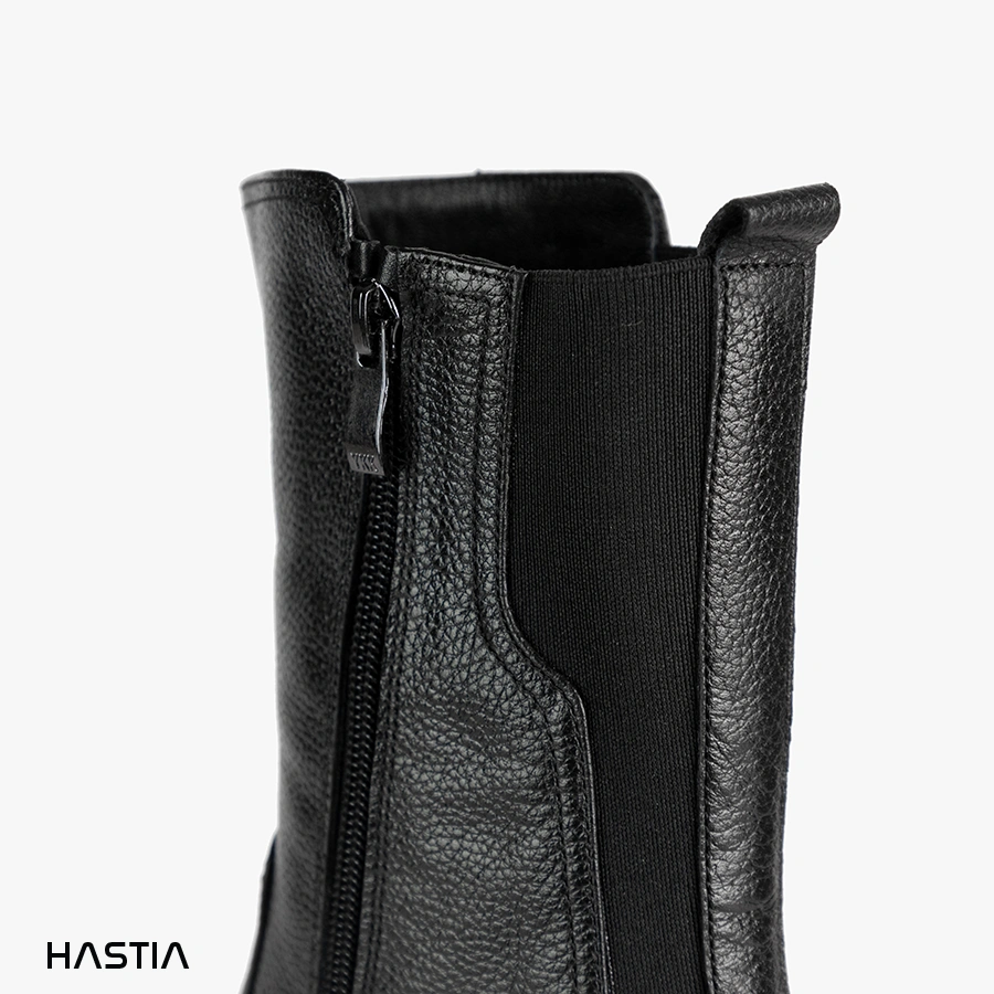 نیم بوت چرم زنانه مدل FRS-4034