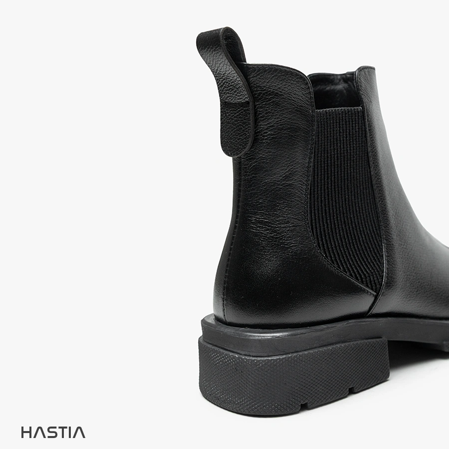 نیم بوت تمام چرم زنانه مدل HST-356