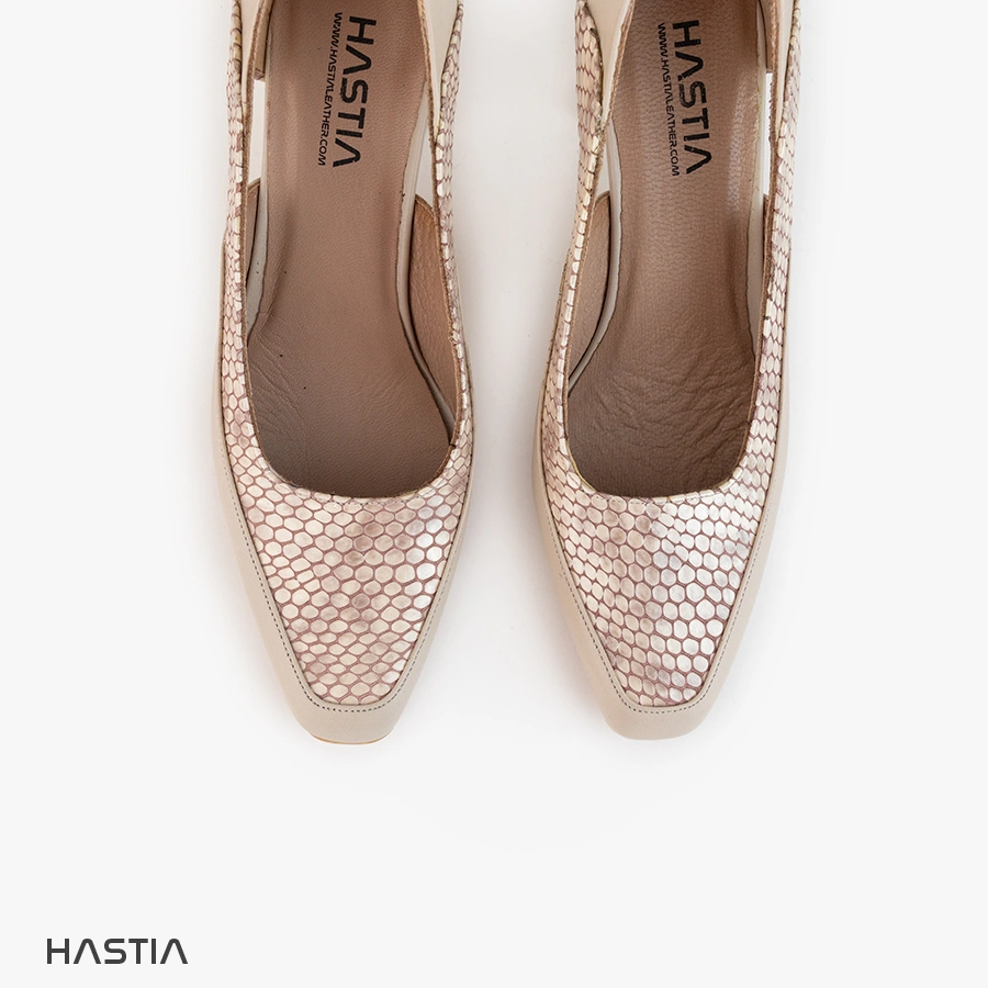 کفش چرم زنانه مجلسی مدل ARH-2019