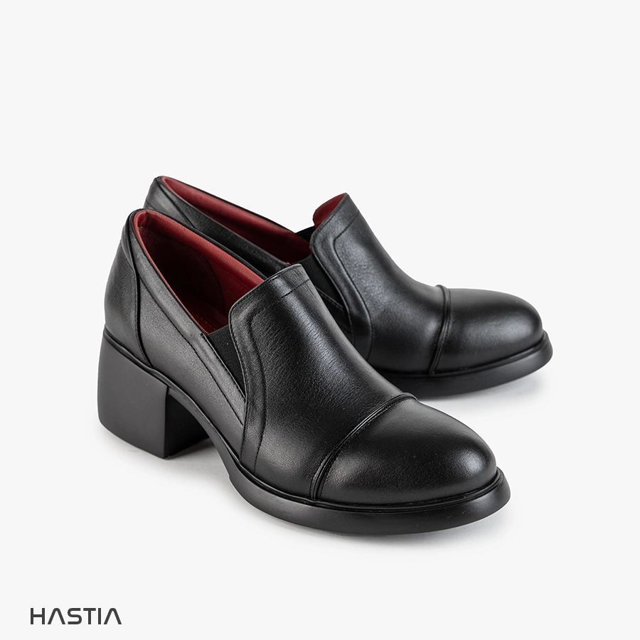 کفش چرم زنانه اداری مدل HST-307