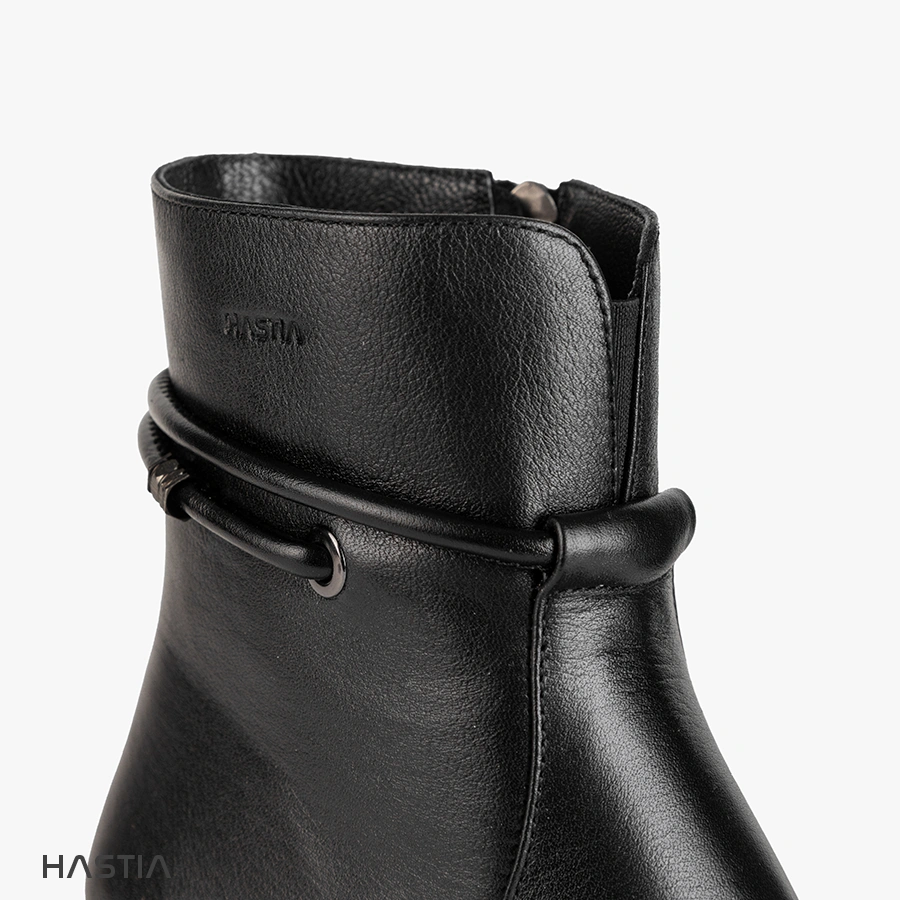 نیم بوت چرم زنانه مدل HST-317