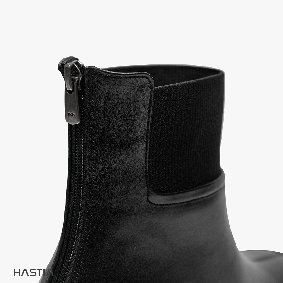 نیم بوت تمام چرم زنانه مدل HST-355