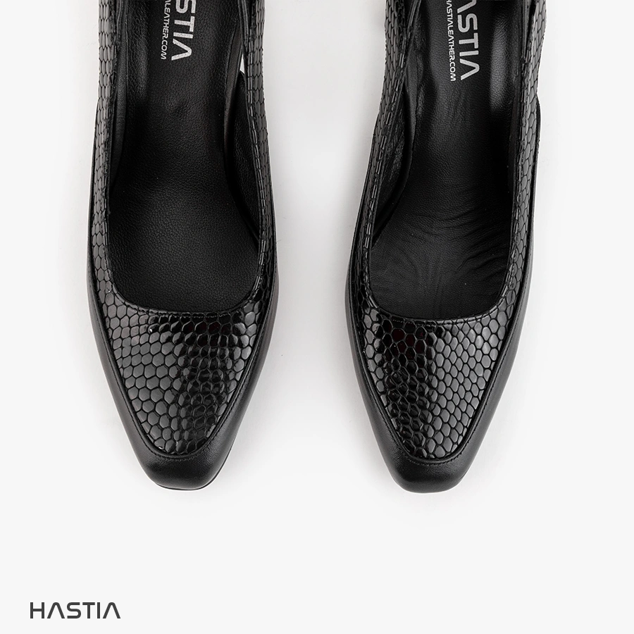 کفش چرم زنانه مجلسی مدل ARH-2019