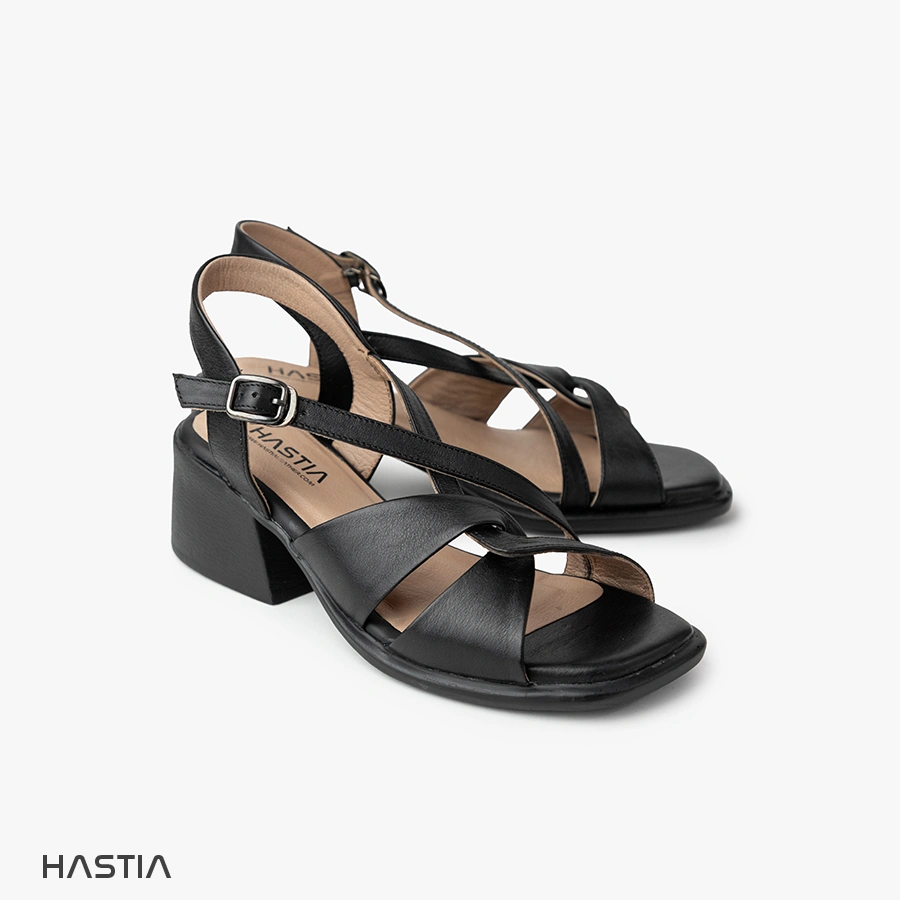 صندل تمام چرم زنانه مدل HST-292