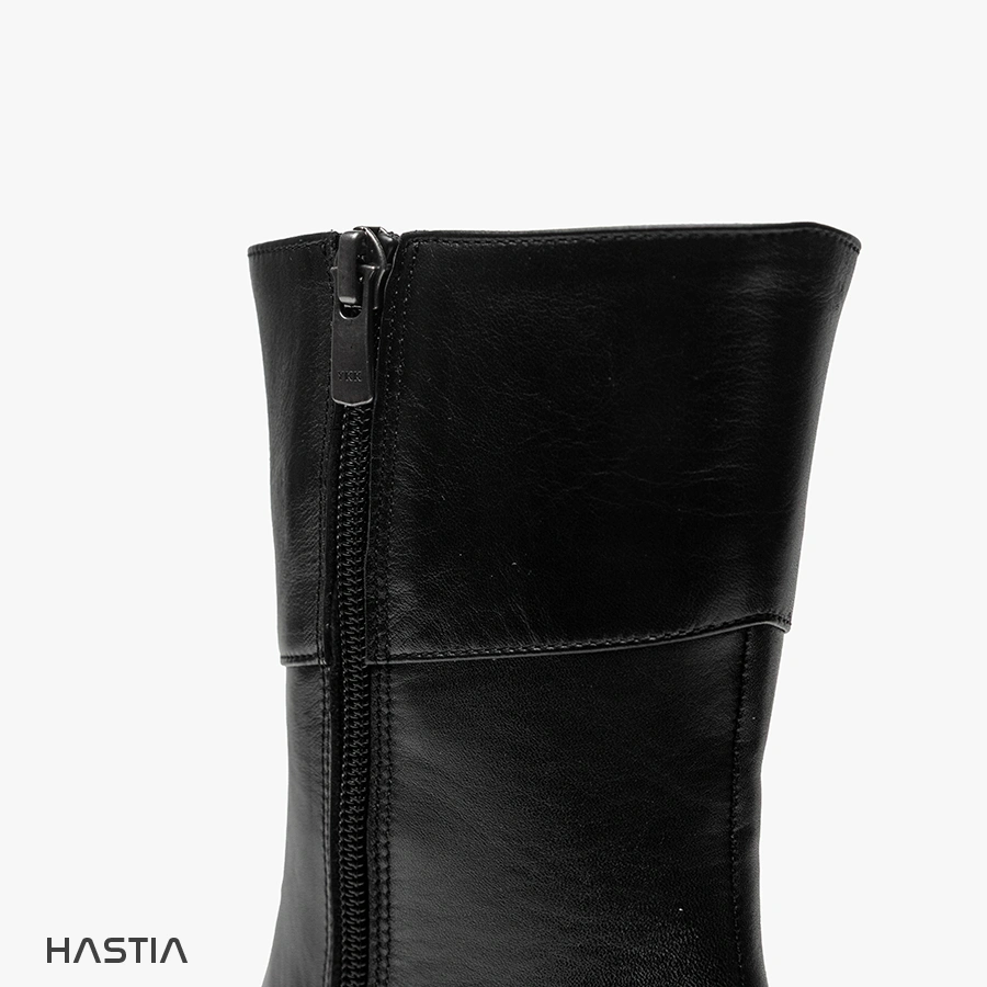 نیم بوت چرم زنانه مدل HST-354
