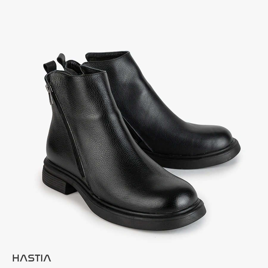 نیم بوت چرم زنانه مدل MHD-555