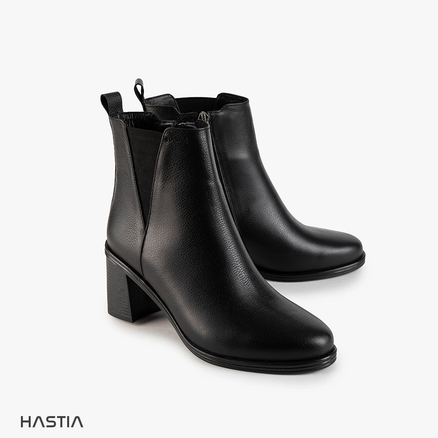 نیم بوت چرم زنانه مدل FRS-4021