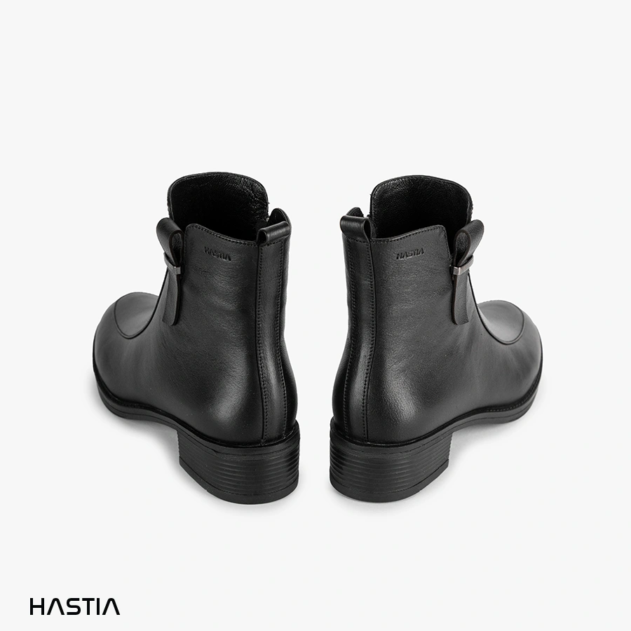 نیم بوت چرم زنانه مدل HST-313