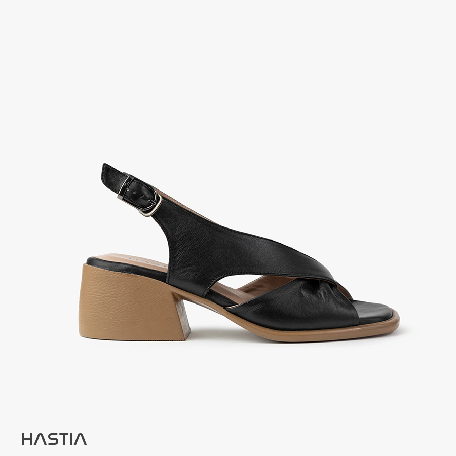 صندل تمام چرم زنانه مدل HST-344