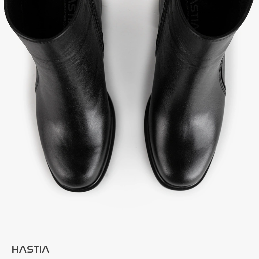 نیم بوت چرم زنانه مدلFRS-4030