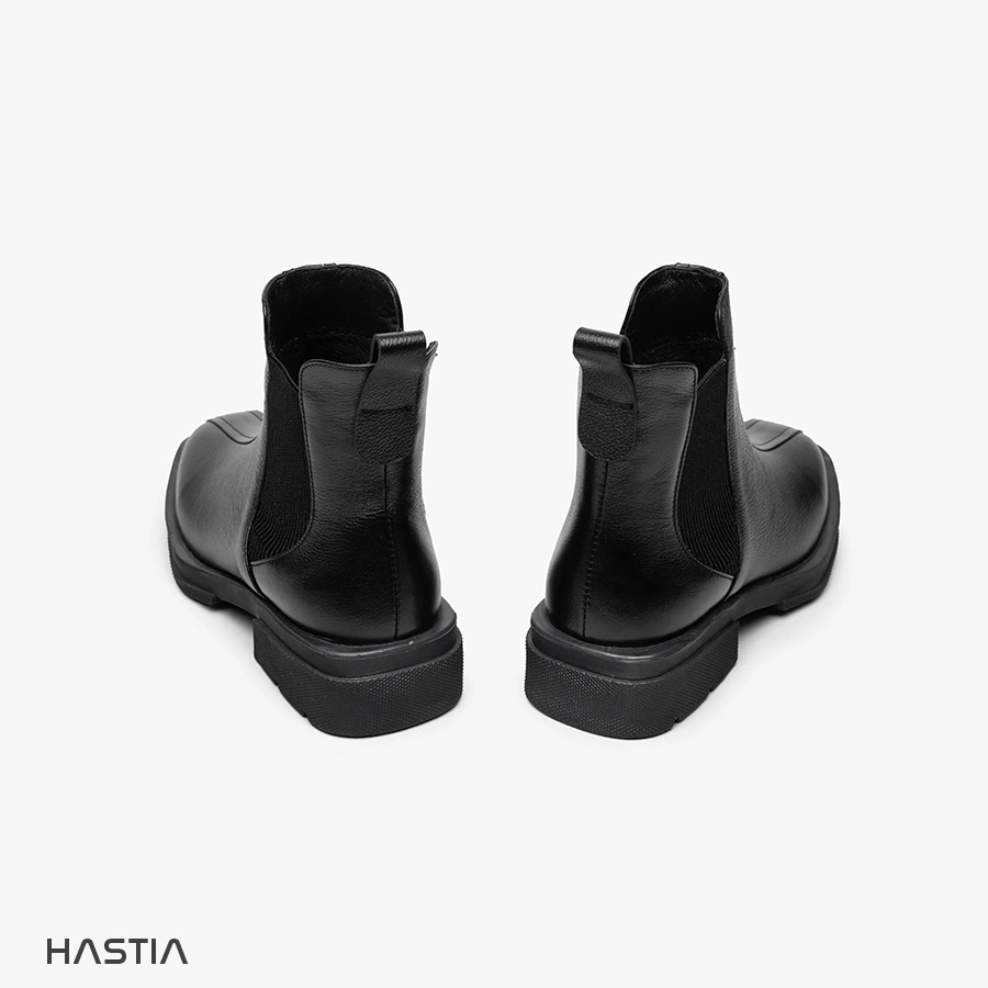 نیم بوت تمام چرم زنانه مدل HST-356