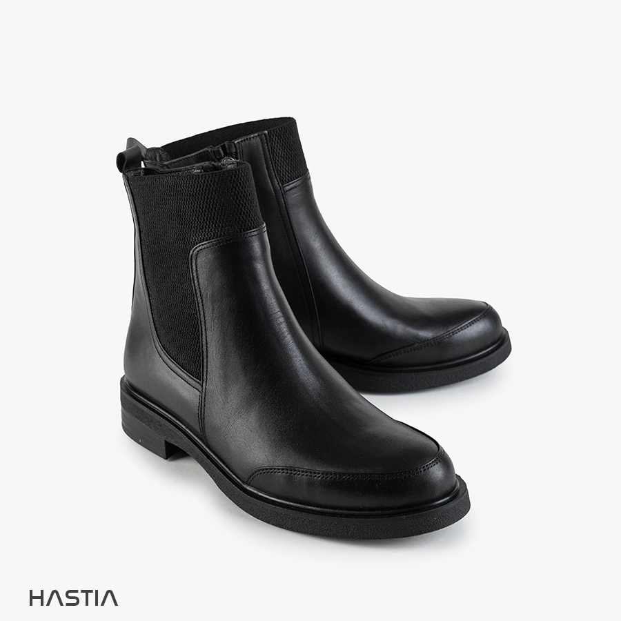 نیم بوت چرم زنانه مدلFRS-4032