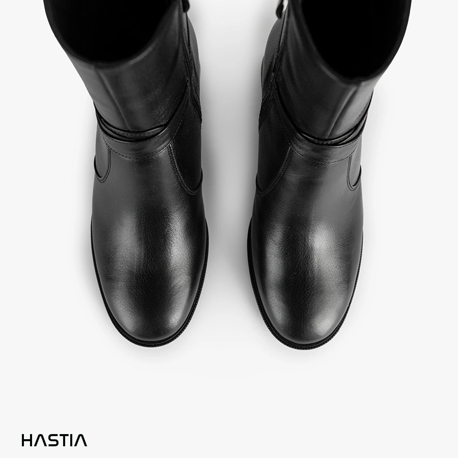 نیم بوت چرم زنانه مدل FRS-4031