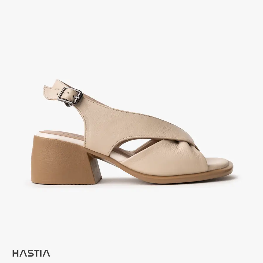 صندل تمام چرم زنانه مدل HST-344
