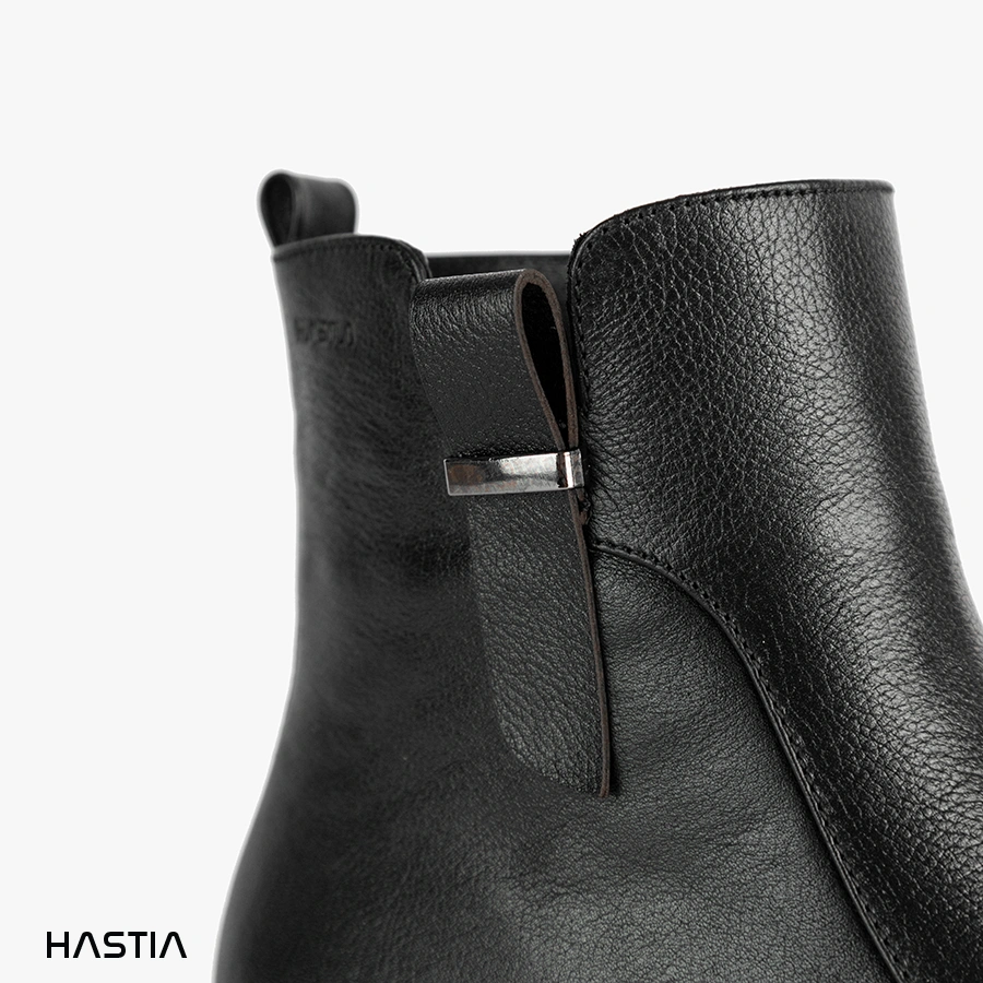 نیم بوت چرم زنانه مدل HST-313