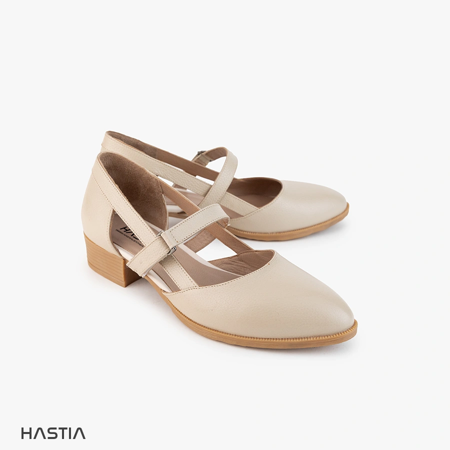 کفش چرم زنانه مدل HST-331