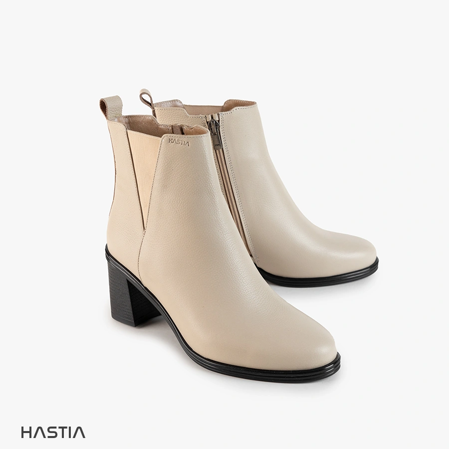 نیم بوت چرم زنانه مدل FRS-4021