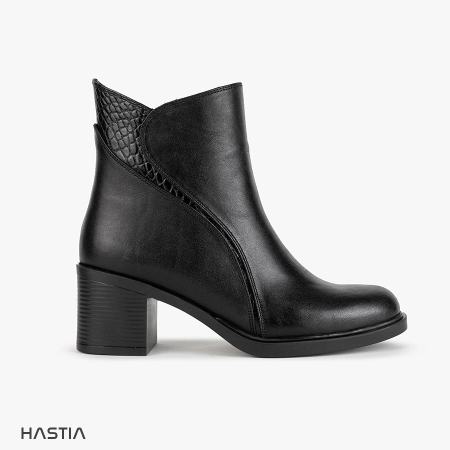 نیم بوت چرم زنانه مدلFRS-4030