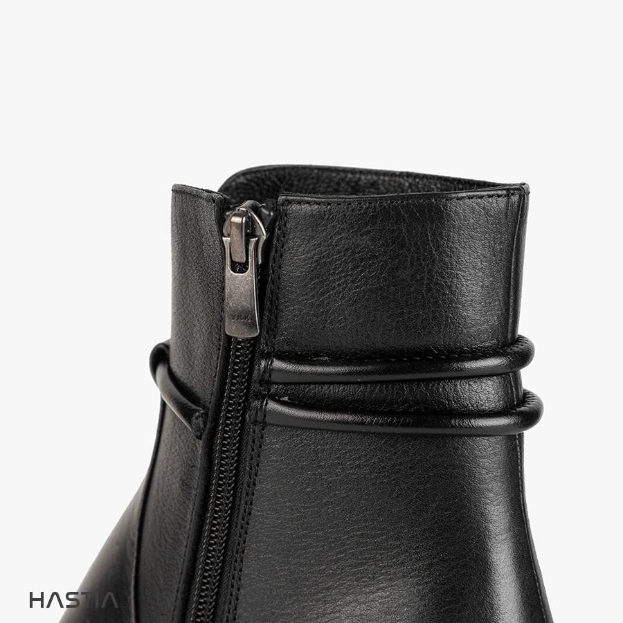 نیم بوت چرم زنانه مدل HST-317