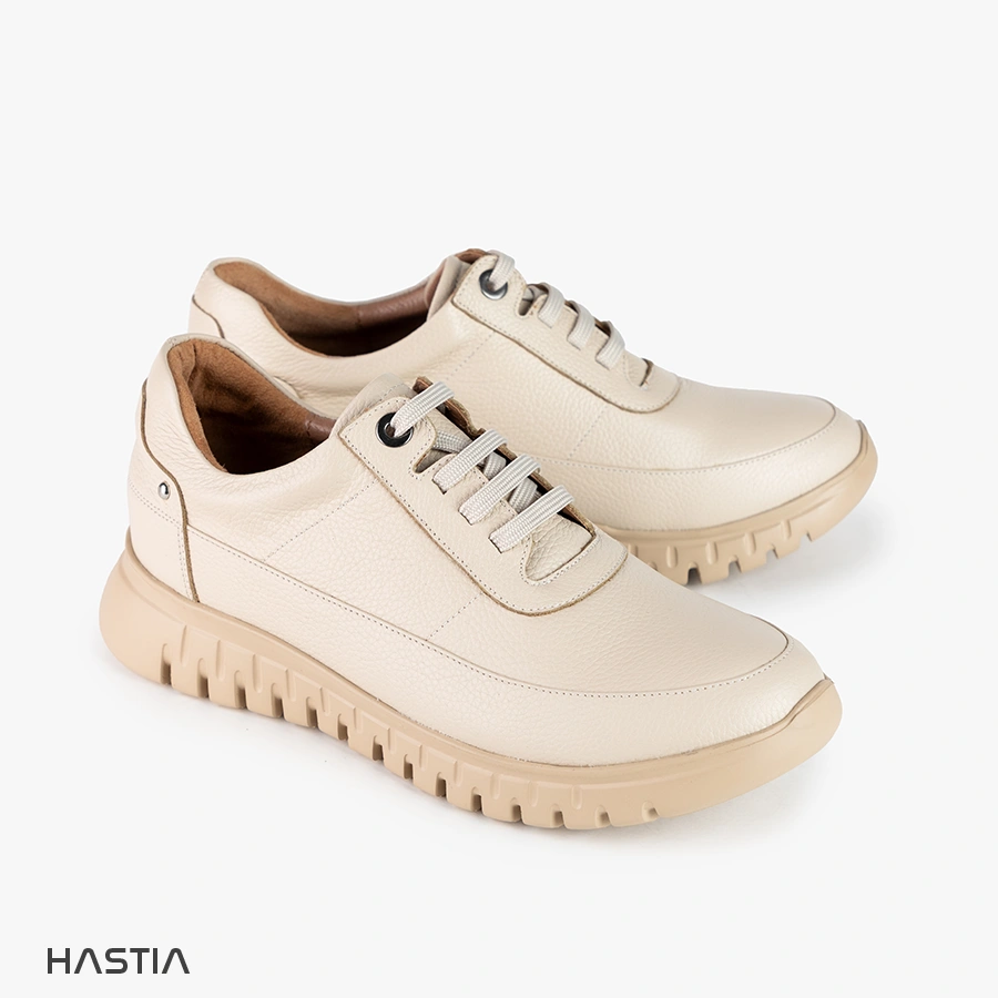 کفش چرم زنانه اسپرت مدل HST-302