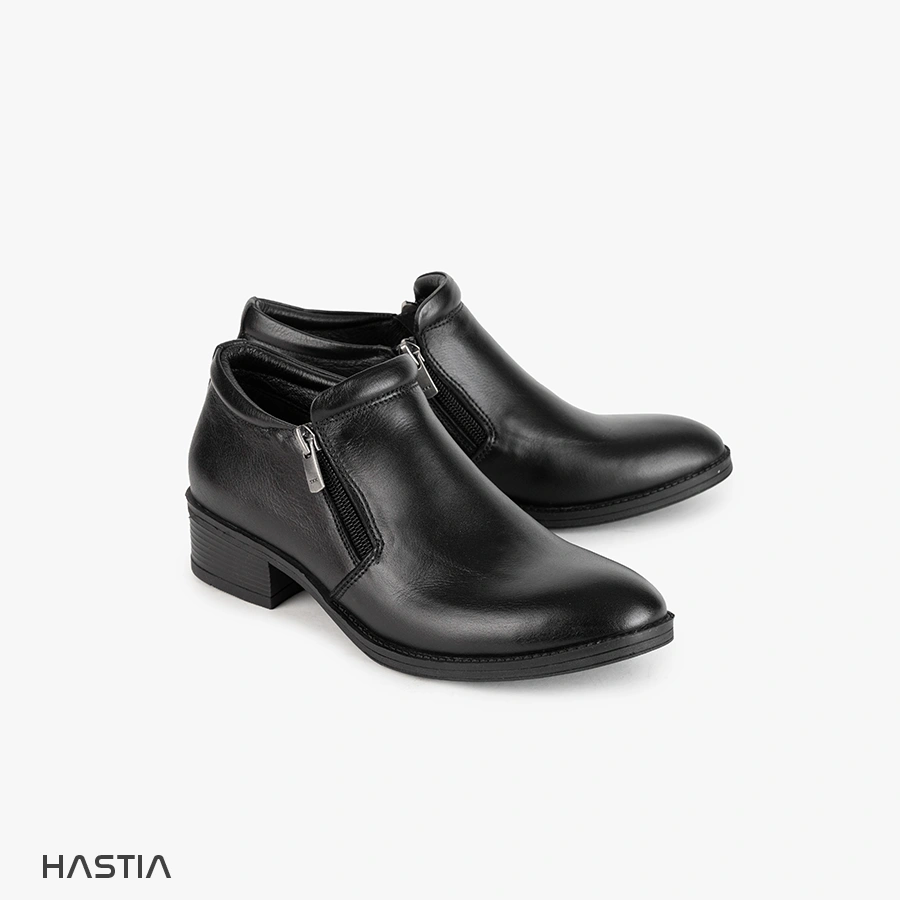 نیم بوت چرم زنانه مدل HST-315